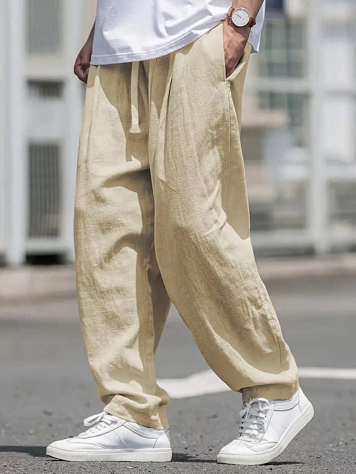 Kirk - Pantaloni Din Bumbac Respirabil Cu Buzunare