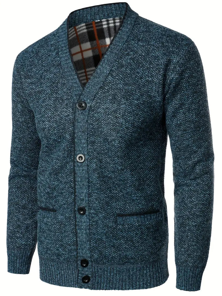 Fulton - Pulover Tricotat Casual Cu Mâneci Lungi