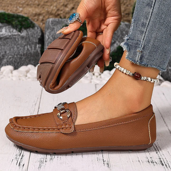Aleeda - Mocasini Eleganți Antiderapanti