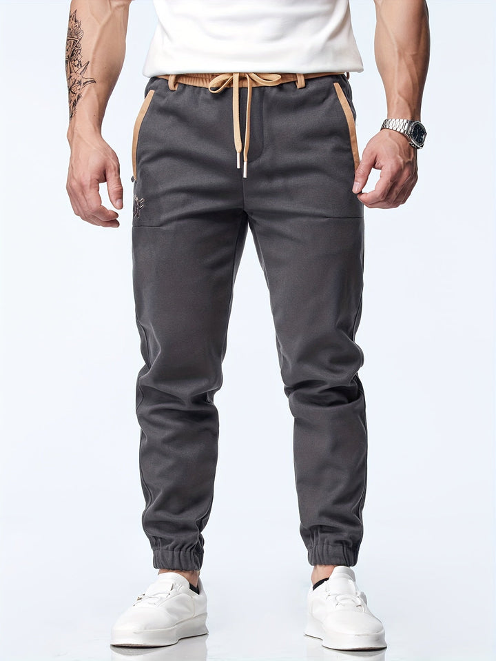 Timothy - Pantaloni Casual Până La Gleznă Cu Talie Elastică