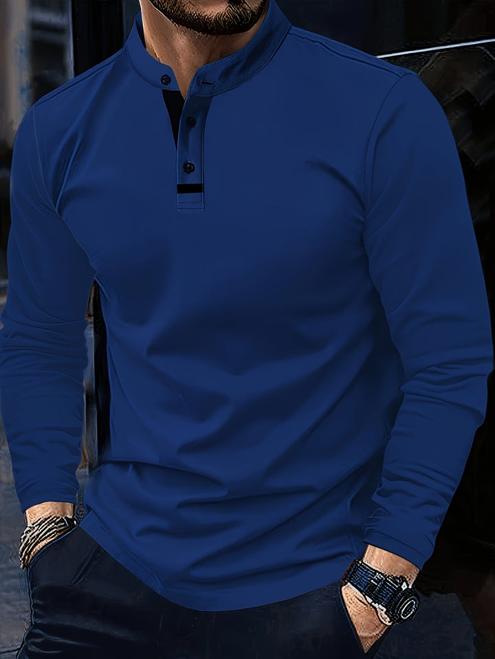 Tselmeg - Tricou Polo Cu Mâneci Lungi