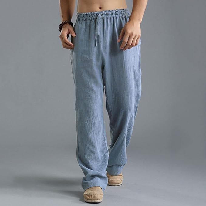 Jooa - Pantaloni Sport Largi Din in Cu Cordon De Strângere Din Material Respirabil