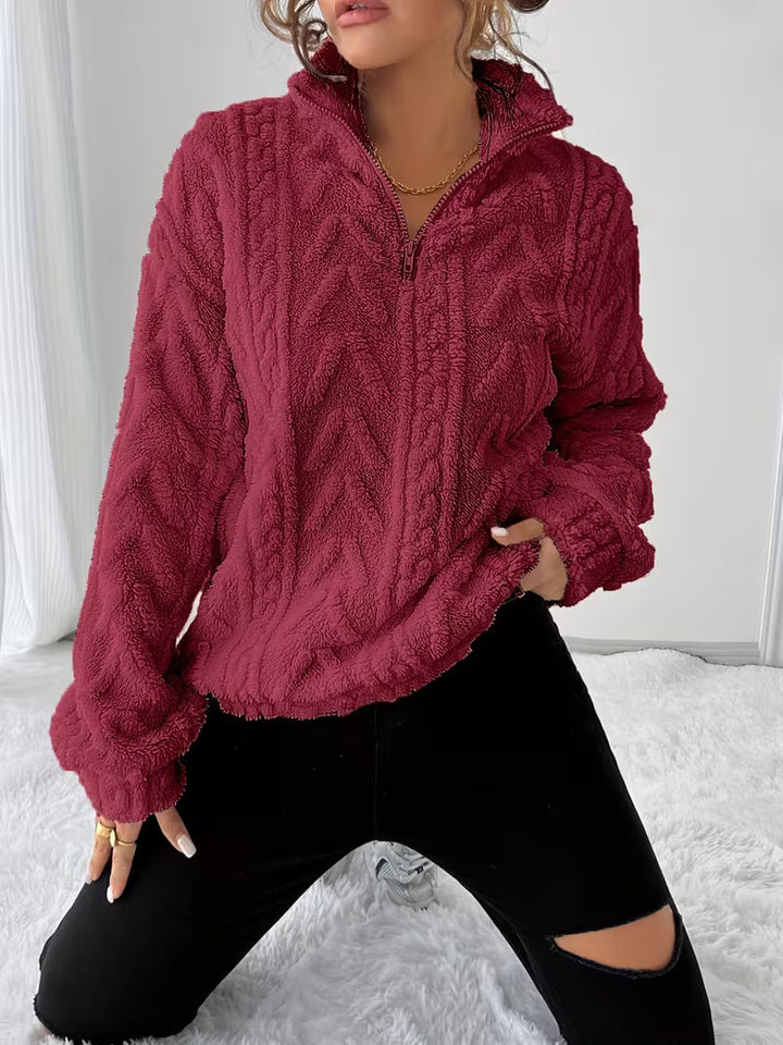 Nessia – Hanorac Versatil Din Fleece, Care Ține De Cald