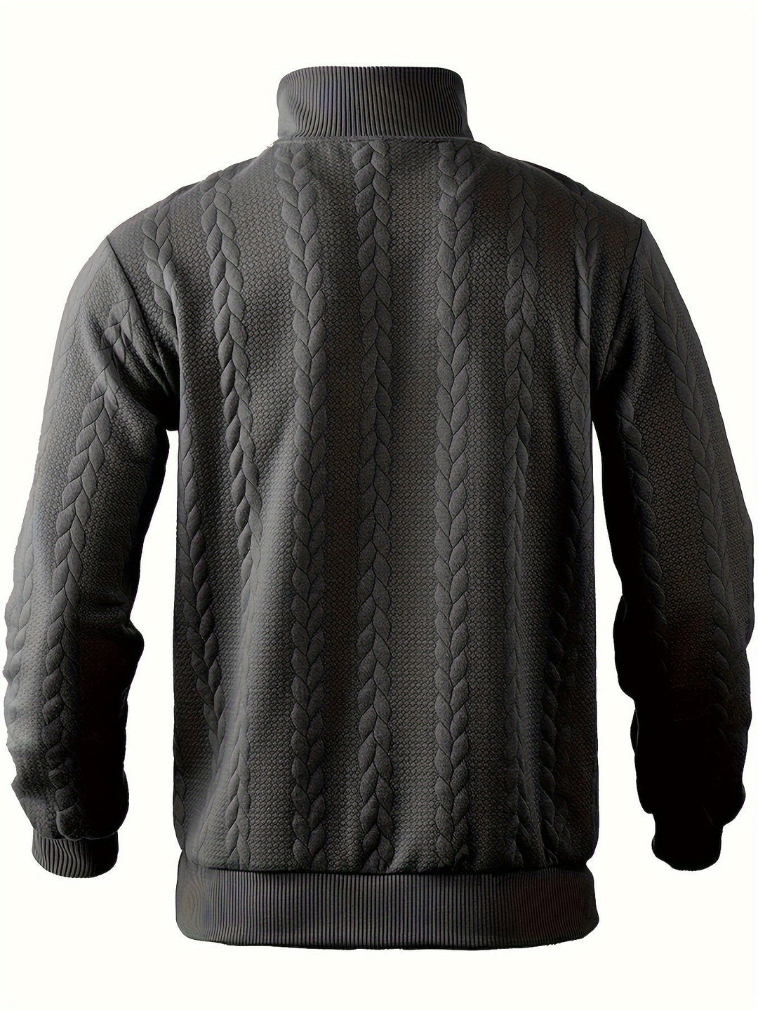 Caleb – Pulover Vintage cu Fermoar