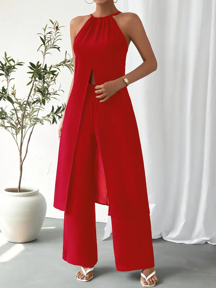 Eirini - Setează Elegante Din Două Piese Fără Mâneci