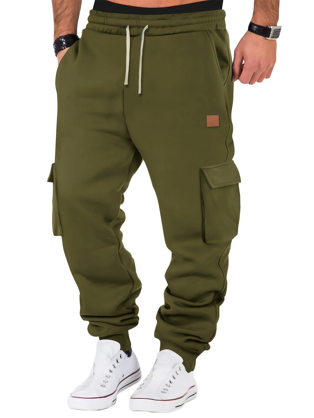 Daan - Pantaloni Jogger Cargo Cu Buzunare Multiplu