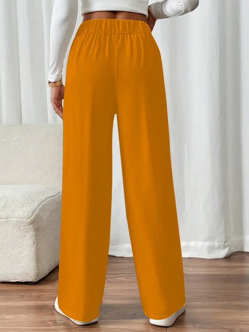 Orvella - Pantaloni Confortabili Largi Cu Buzunare