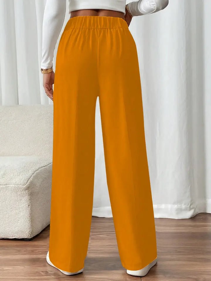 Orvella - Pantaloni Confortabili Largi Cu Buzunare