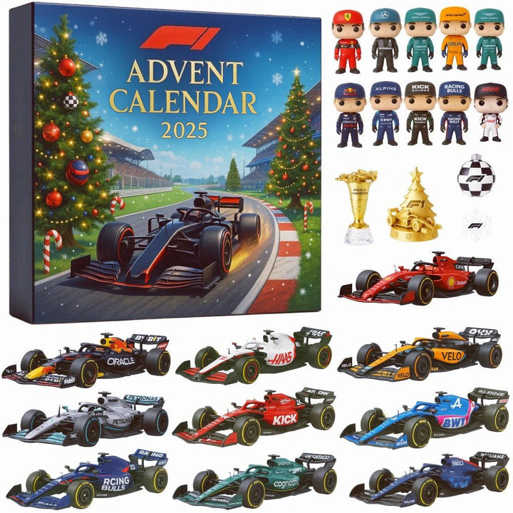 TurboTrack -  Calendarul Adventului F1 Curse 2025