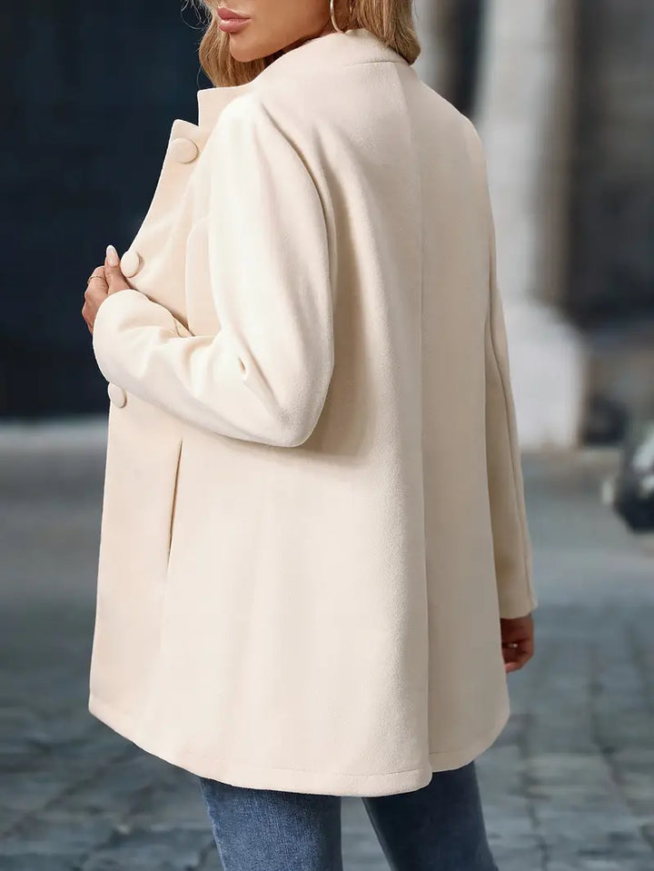 Enrietta - Blazer Elegant Cu Un Singur Rând De Nasturi