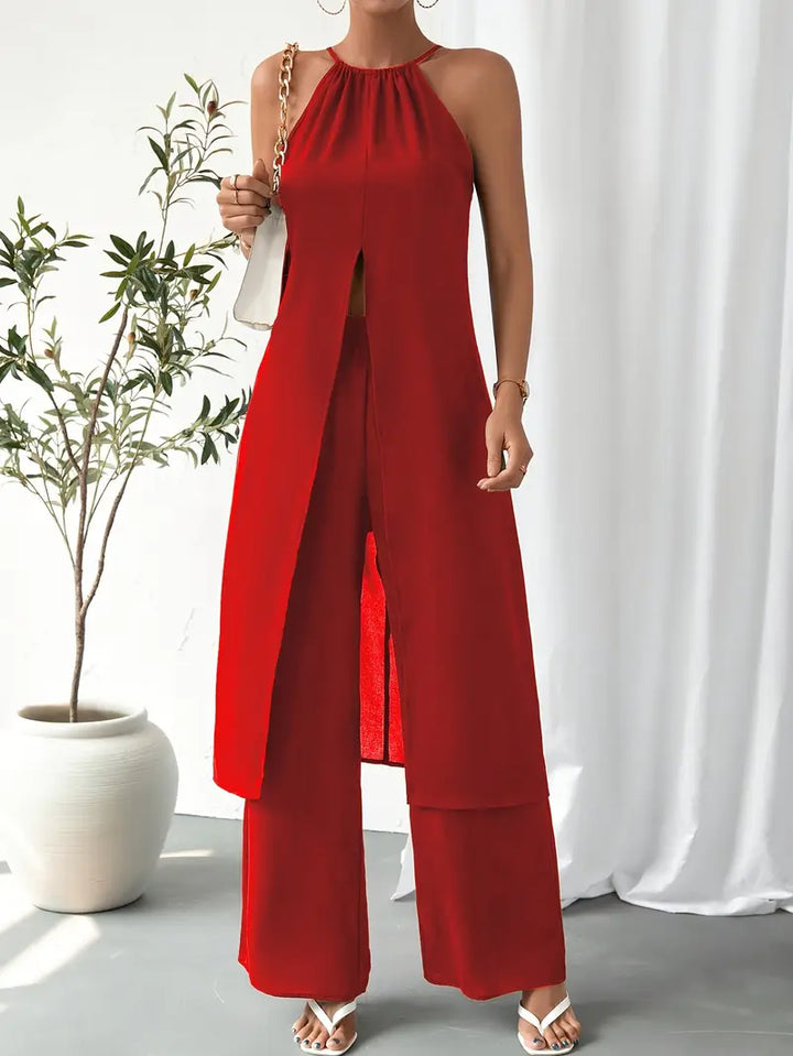 Eirini - Setează Elegante Din Două Piese Fără Mâneci