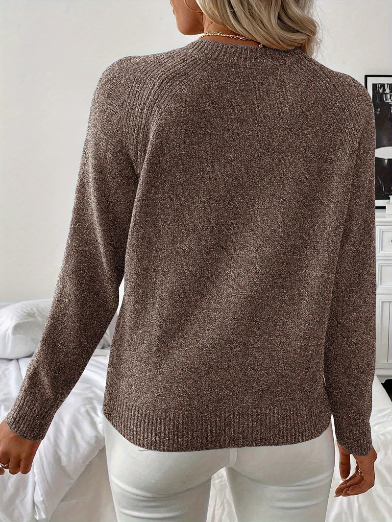 Pascuala - Pulover Elegant Tricotat Cu Perle