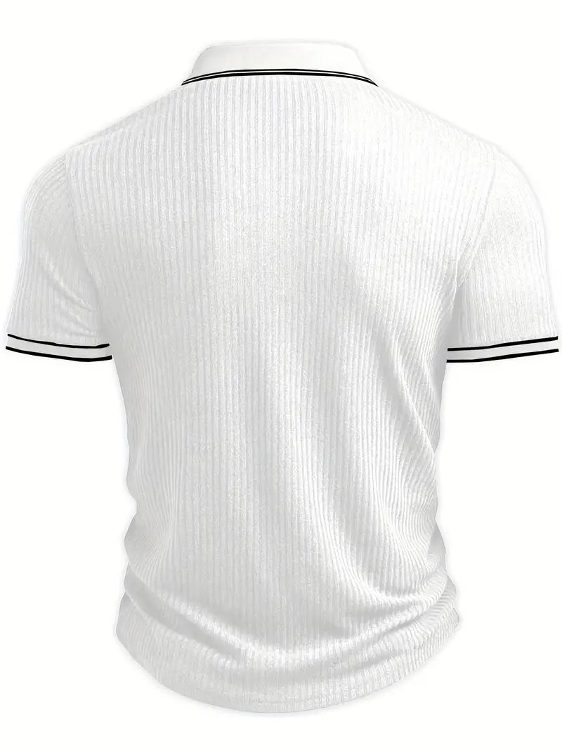 Orestis - Polo Elegante Cu Mâneci Scurte