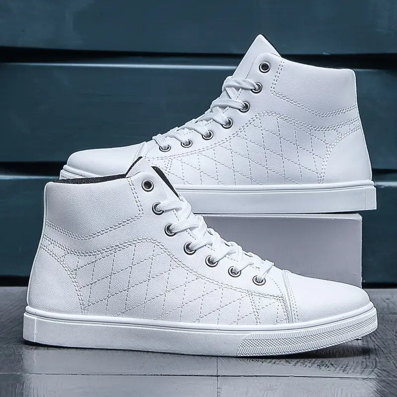 Gayle - Adidași Casual Cu Model în Carouri cu Talpă Medie