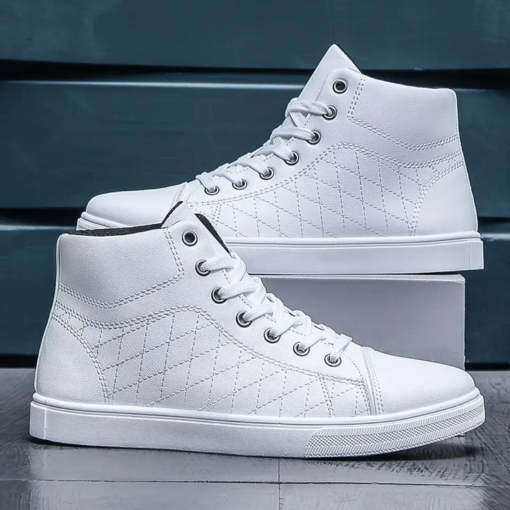Gayle - Adidași Casual Cu Model în Carouri cu Talpă Medie