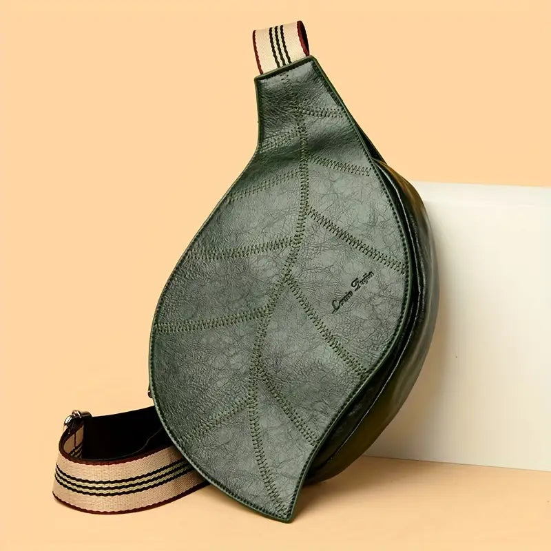 Carmela - Geantă Crossbody din Piele cu CureaReglabilă și Cataramă