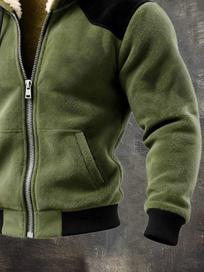 Lyon - Jachetă Cu Glugă și Fermoar