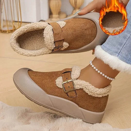 Pellicer - Pantofi Confortabili Cu Căptușeală Din Lână