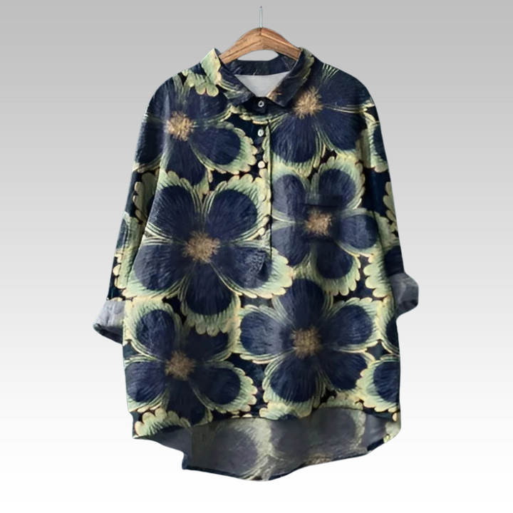 Supattra - Bluze Clasice Cu Imprimeu Floral