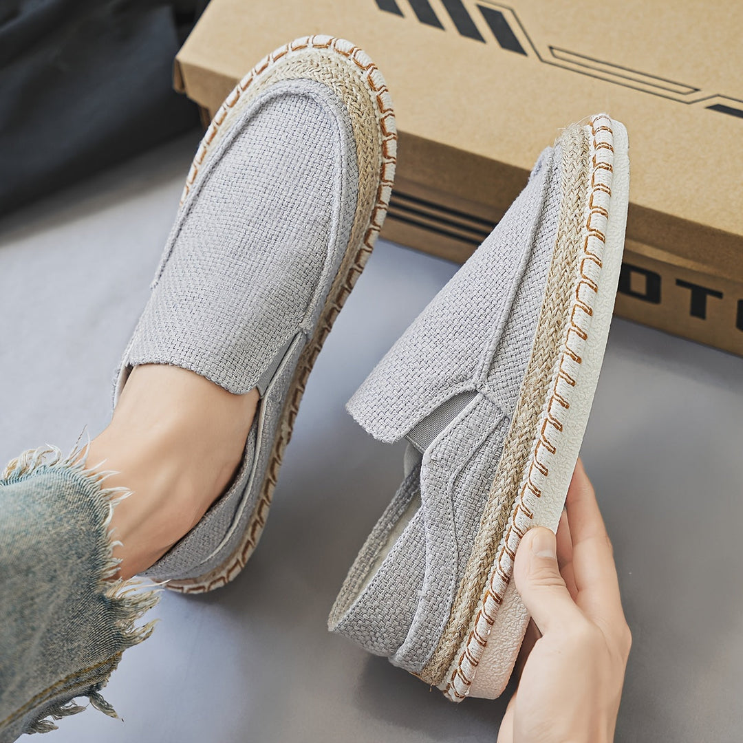 Tyson - De Coastă Țesut Slip Pe Pantofi