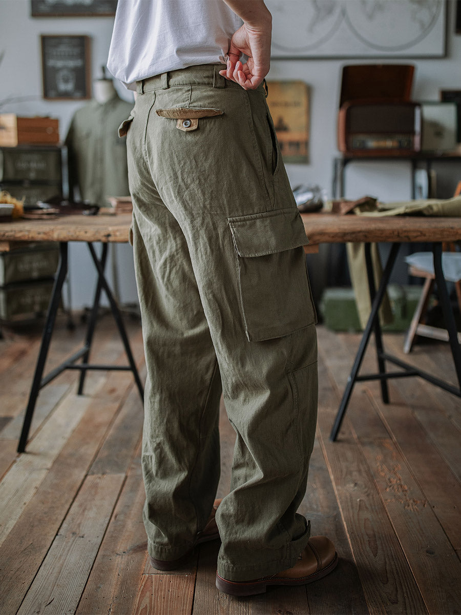 Ibrahim - Armată M-47 Eșapament Twill Pantaloni
