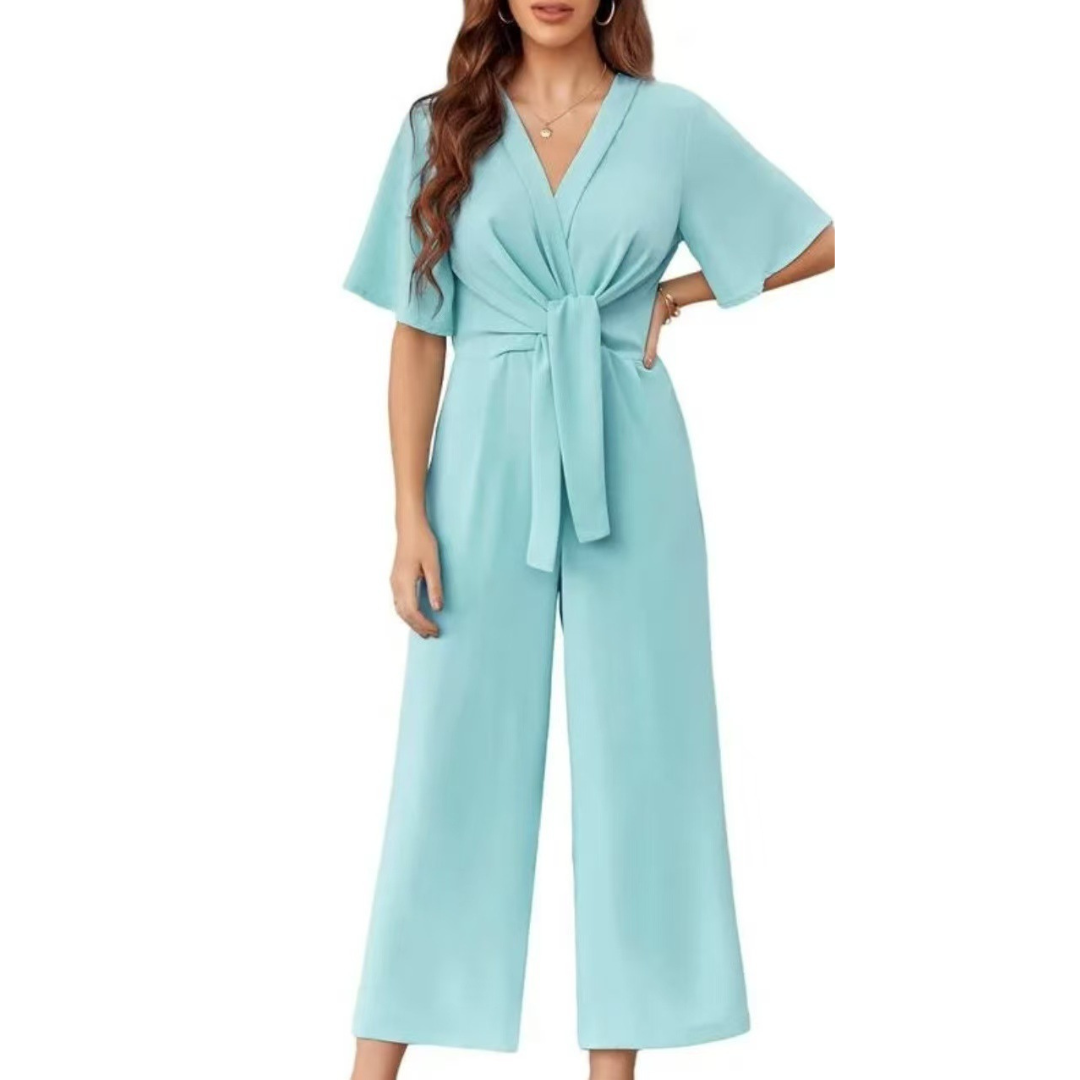 Gracie - Rochie Elegantă De Vară Cu Nod Din Dantelă