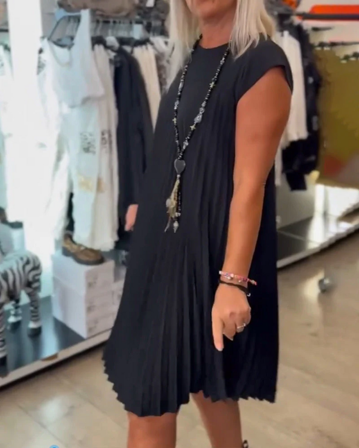 Shihua - Rochie Plisată La Modă