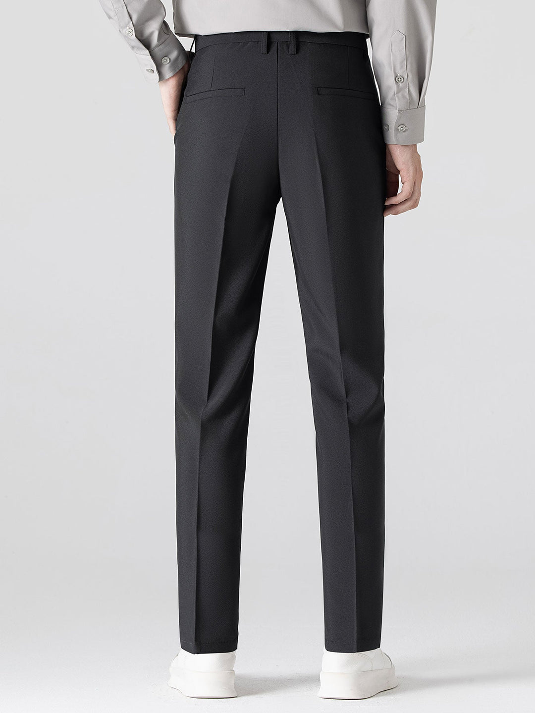 Henson - Tricou Polo Din Tricot Jacquard Geometric și Pantaloni Croială Slim