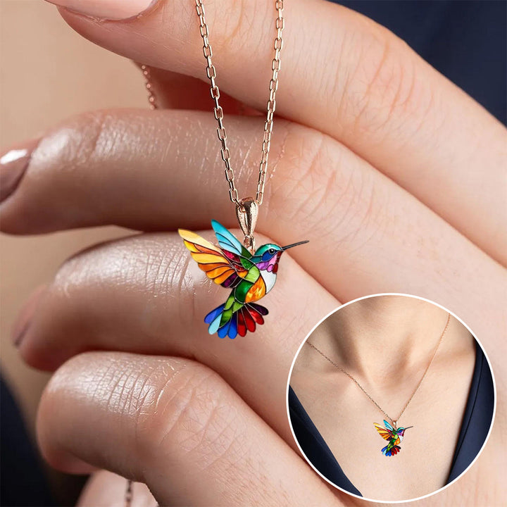 Samantha - Colier Elegant Cu Colibri