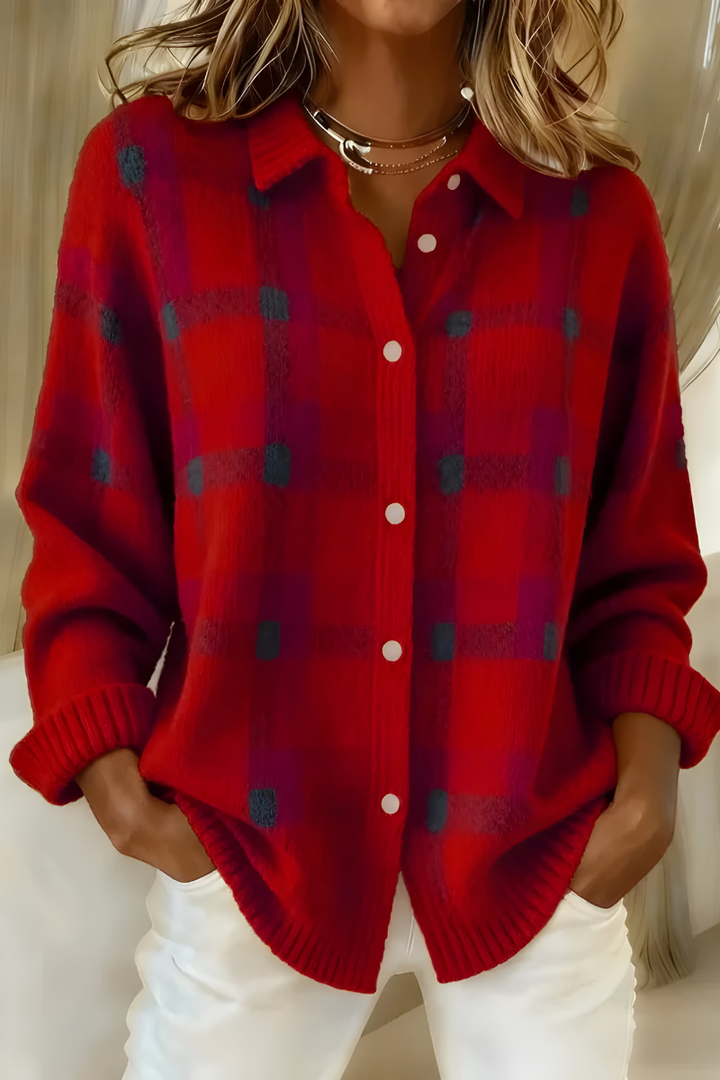 Sarani - Cardigan Confortabil Cu Mâneci Lungi