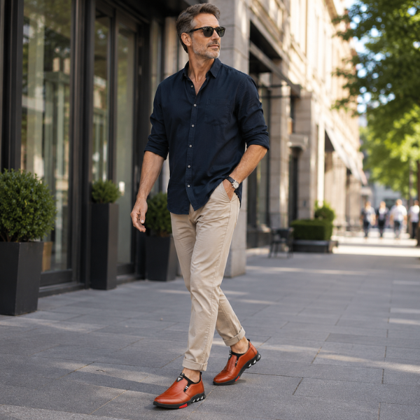 Thornton – Pantofi Eleganți Din Piele Fără șireturi