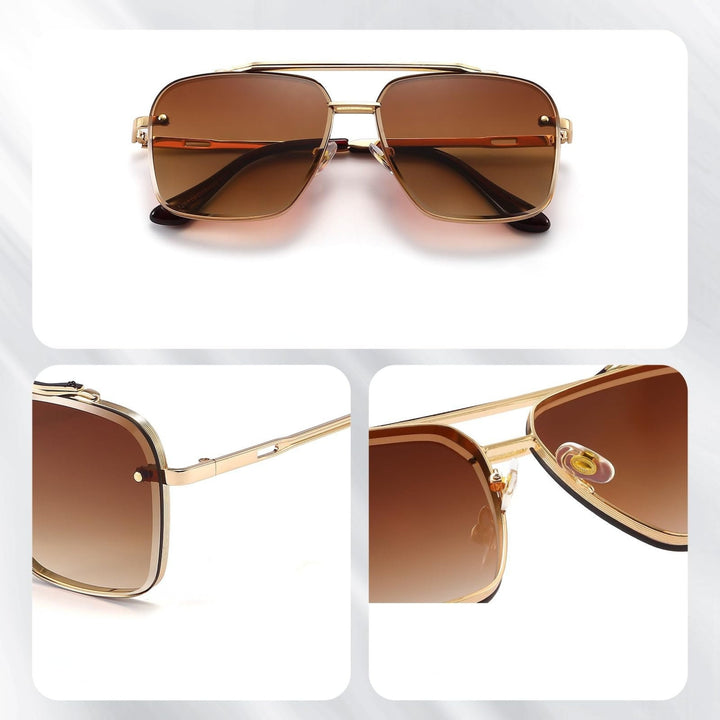 RayForge - Ochelari De Soare Retro Cu Gradient Si Protecție UV400