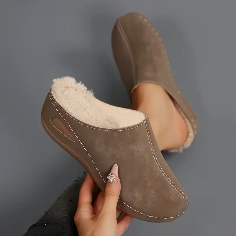Lirona - Mocasini Confortabili Fără șireturi Cu Căptușeală Din Fleece