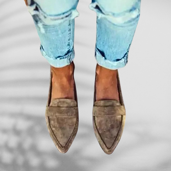 Chinda - Pantofi Confortabili, Antiderapanti, cu Talpă Pată