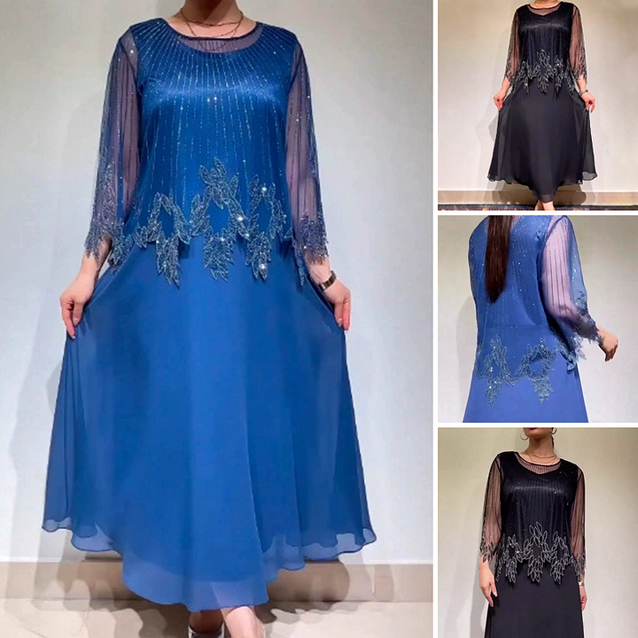 Eiriana - Rochie Midi Elegantă