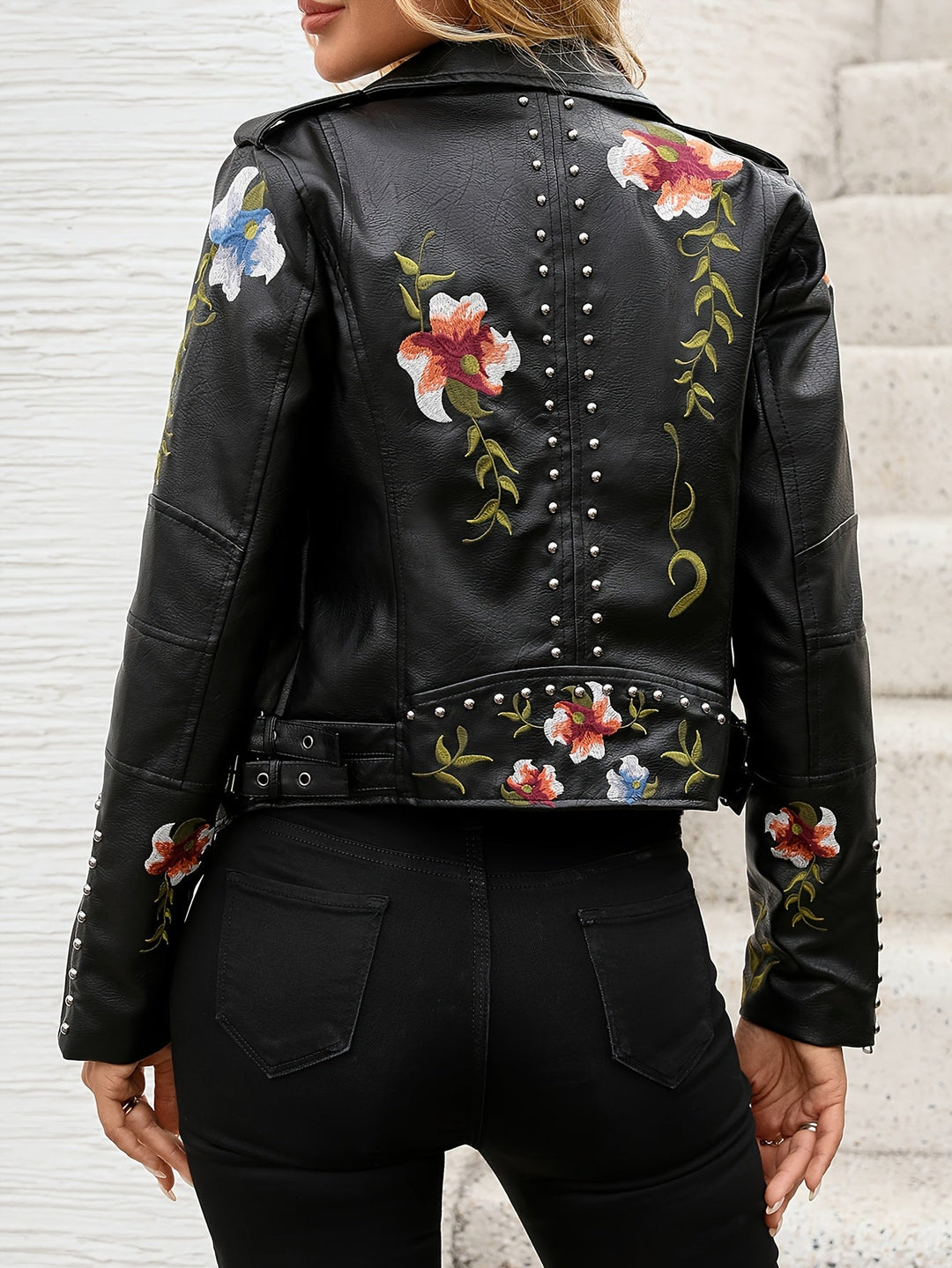 Litsitso - Jachetă Scurtă Cu Imprimeu Floral