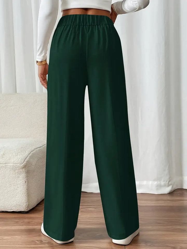 Orvella - Pantaloni Confortabili Largi Cu Buzunare