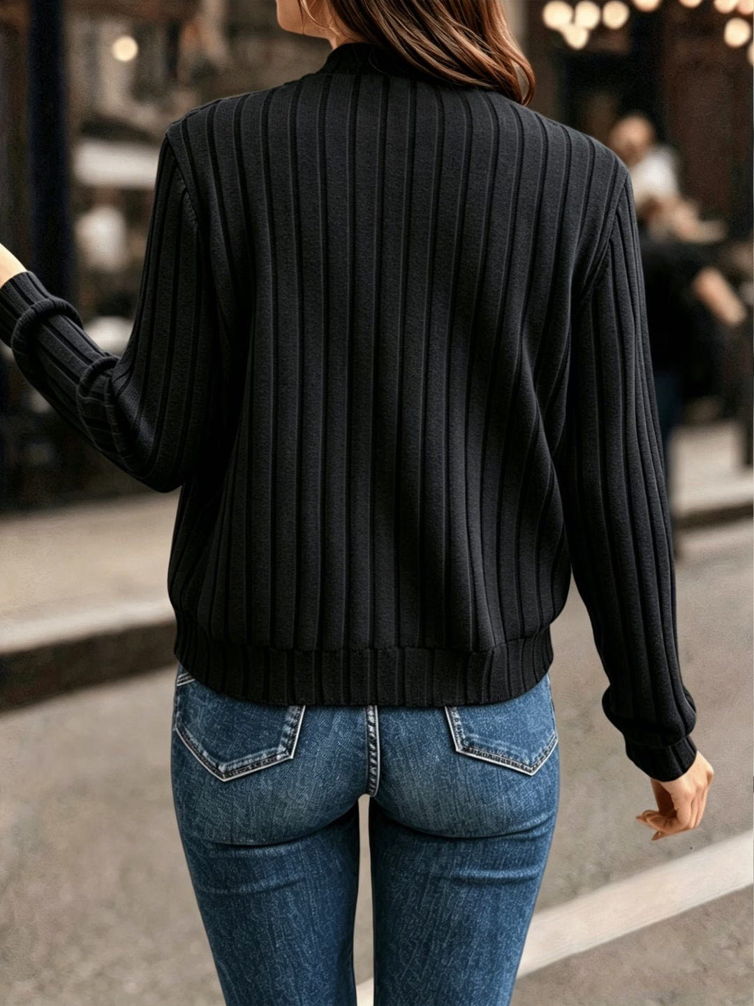 Nalia – Jachetă Tricotată Cu O Singură Mânecă