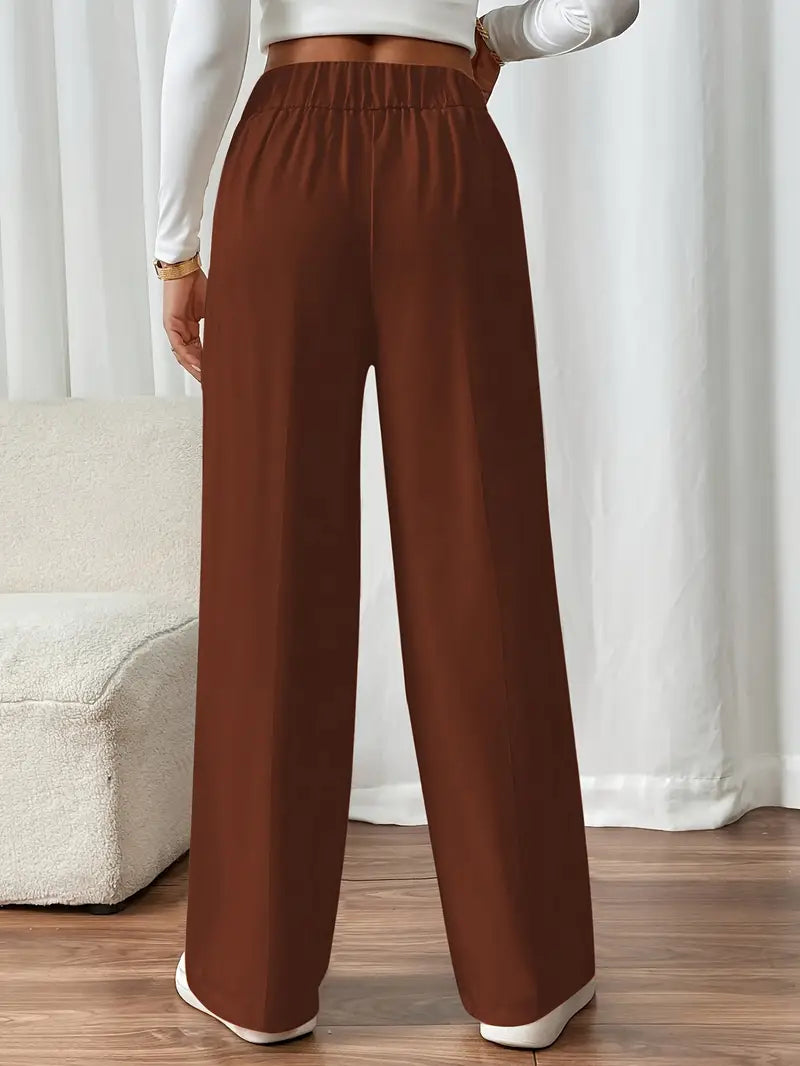 Orvella - Pantaloni Confortabili Largi Cu Buzunare