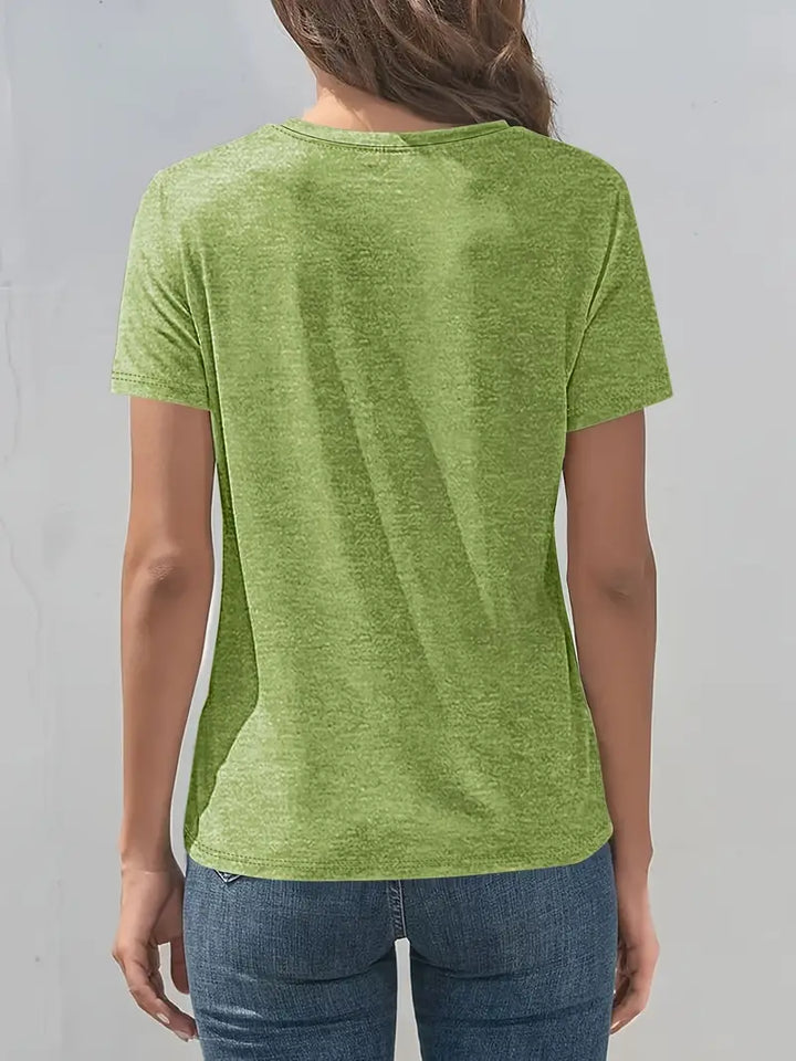 Vitaliya - Tricou Cu Mâneci Scurte Stil Cazual