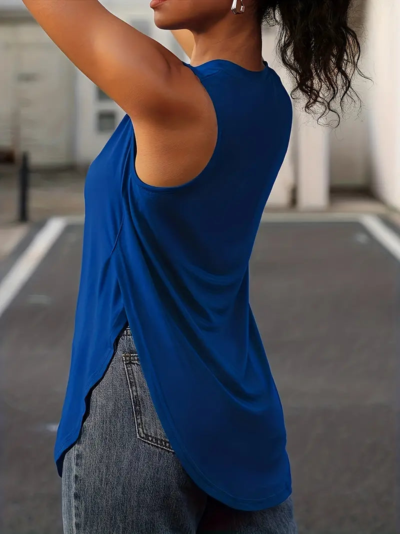 Desirae - Cămașă fără Mâneci Respirabil