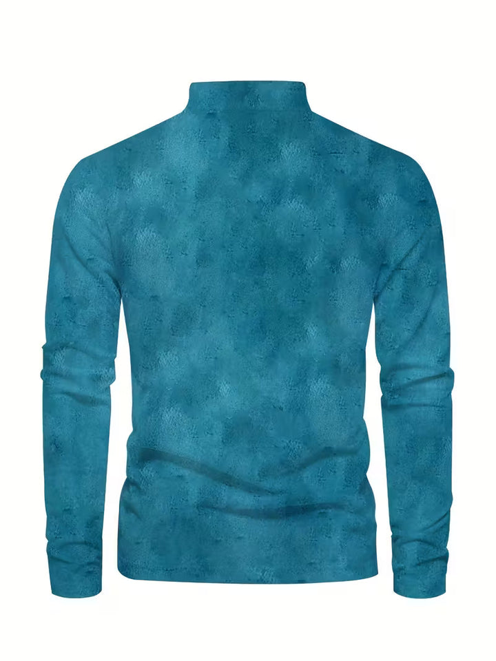 Giles - Cămașă Elegantă Cu Imprimeu 3D Cu Barcă Cu Pânze