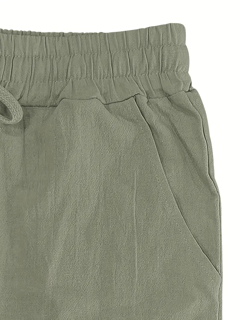 Kirk - Pantaloni Din Bumbac Respirabil Cu Buzunare