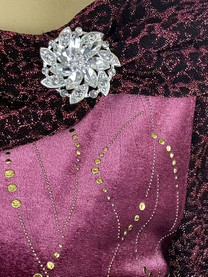 Zulikha – Bluză Elegantă Cu Mâneci Lungi