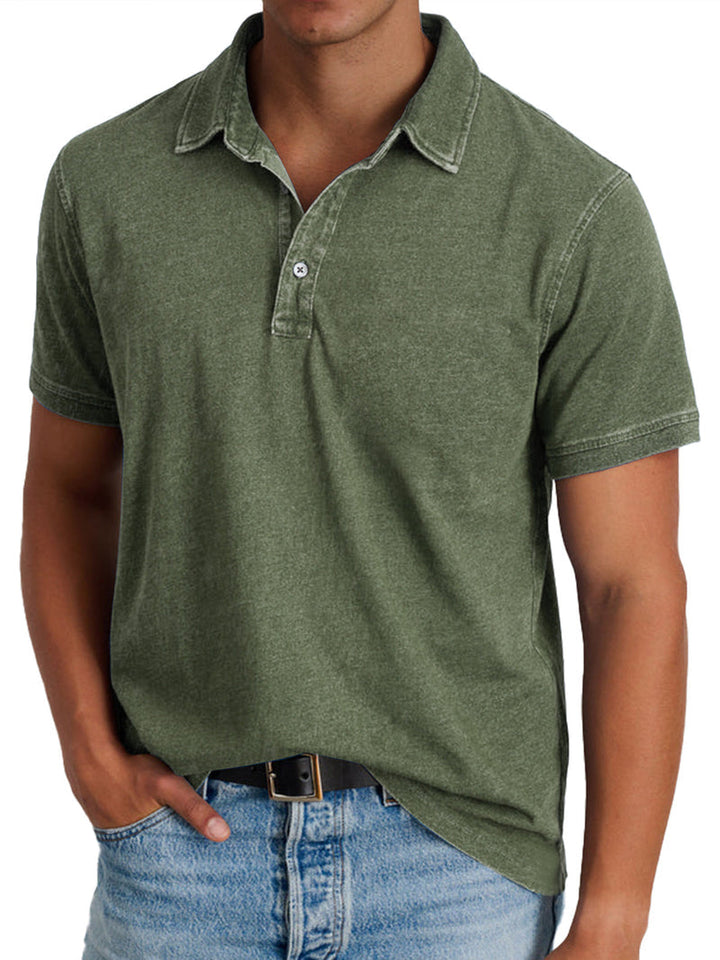 Nikolas - Tricou Polo Cu Mânecă Scurtă