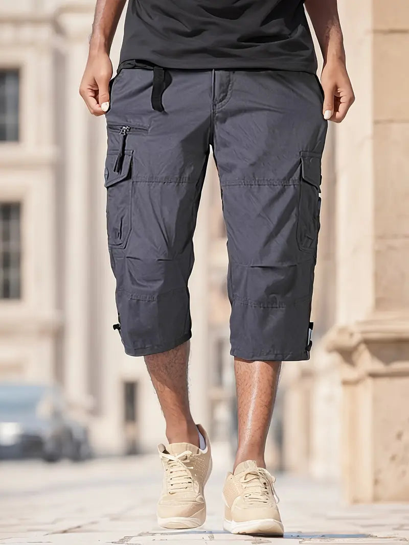 Gerhard - Pantaloni Eleganți Cu Buzunare Multiplă