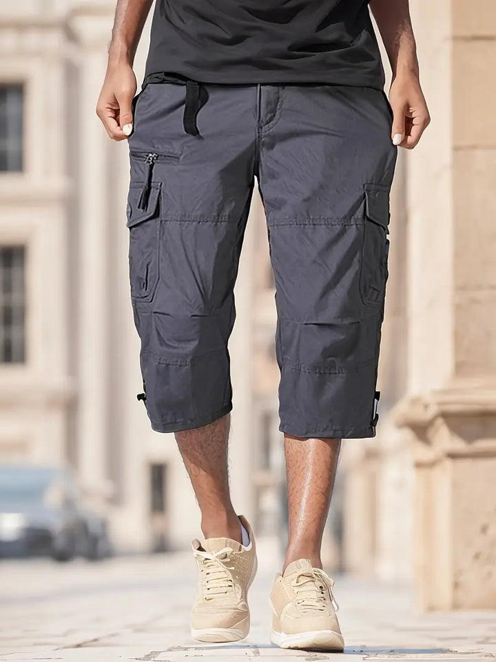 Gerhard - Pantaloni Eleganți Cu Buzunare Multiplă