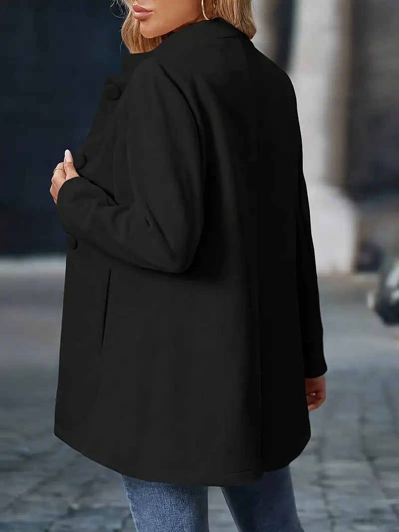 Enrietta - Blazer Elegant Cu Un Singur Rând De Nasturi