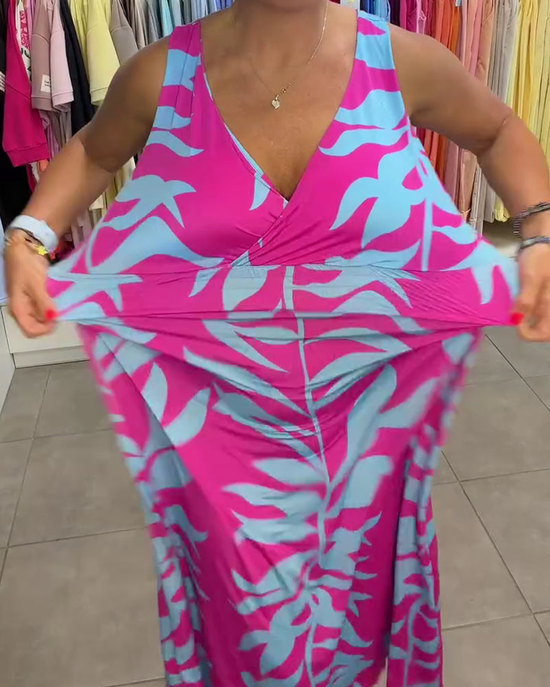 Kealia – Rochie Cu Imprimeu Floral Și Talie Smocată
