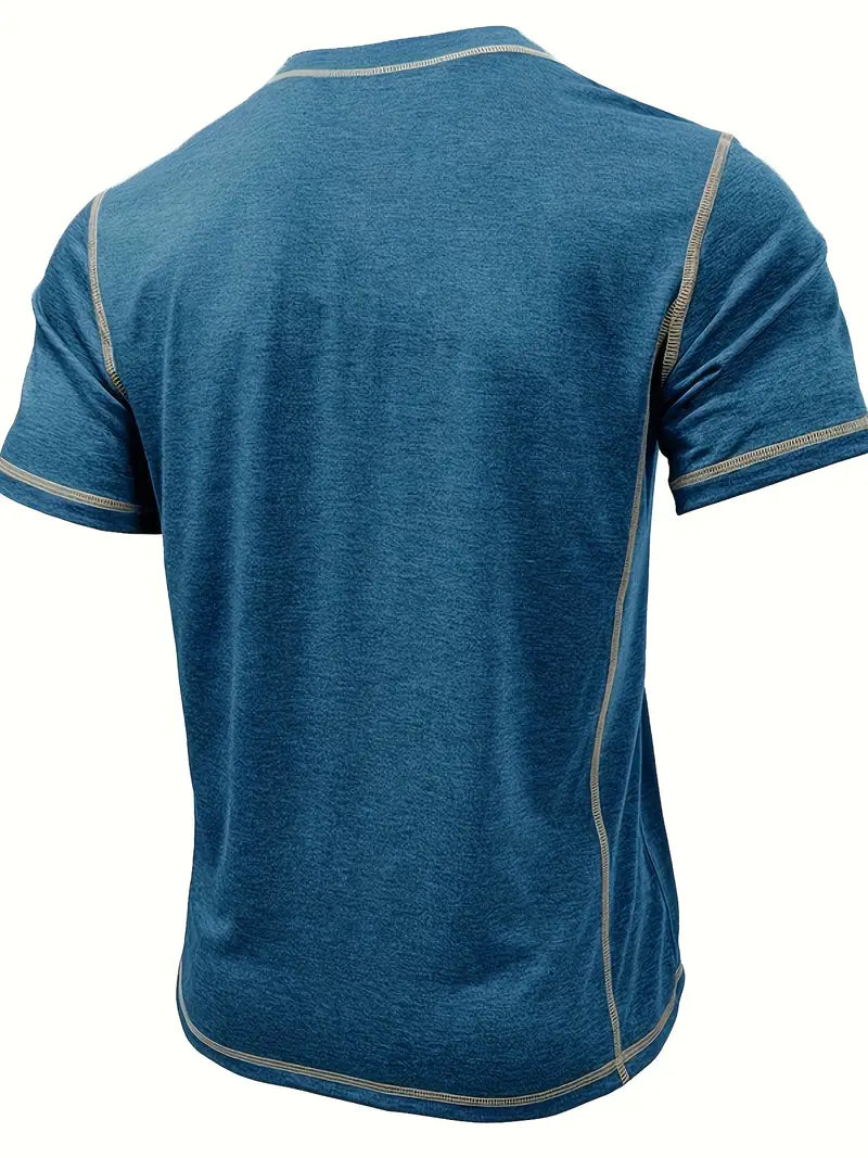 Orazio - Tricou Cu Mâneci Scurte și Nasturi